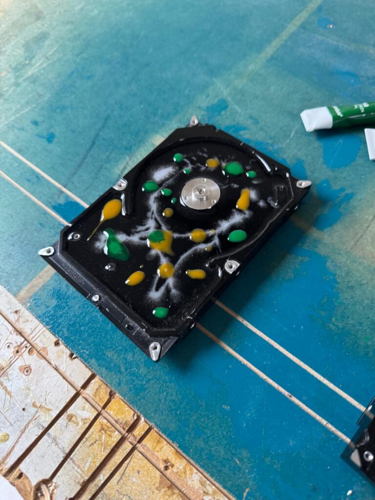 Hdd schalen net epoxy reparatie